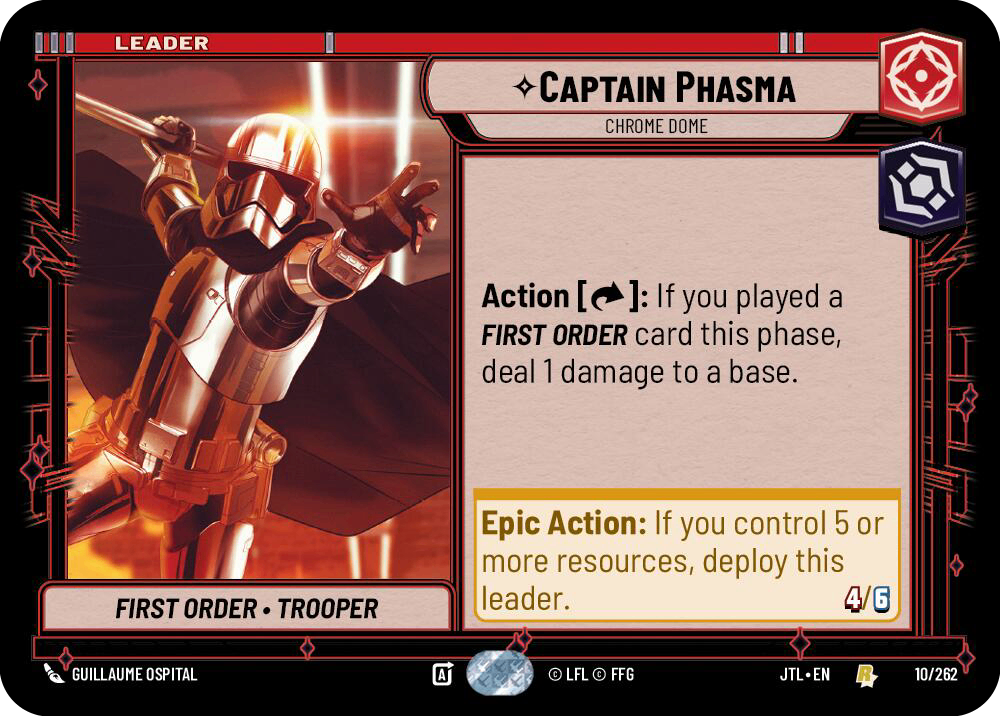 【JTL010/EN】Captain Phasma - Chrome Dome
