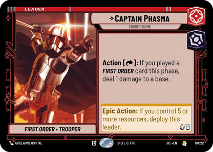【JTL010/EN】Captain Phasma - Chrome Dome