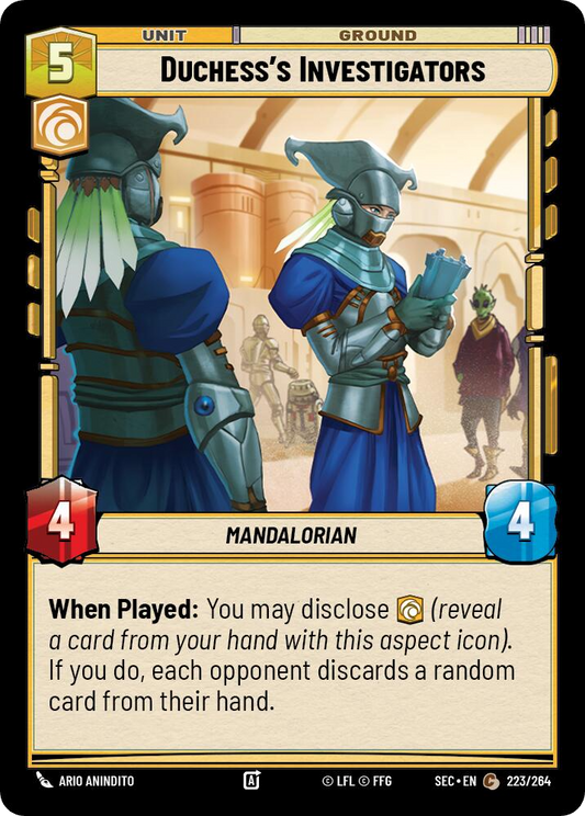 【SEC0223/EN】Duchess's Investigators