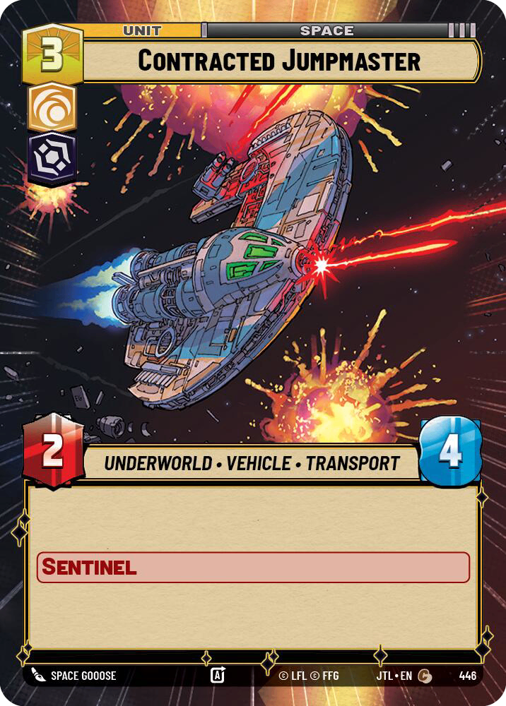 【JTL446/EN】Contracted Jumpmaster (Hyperspace)