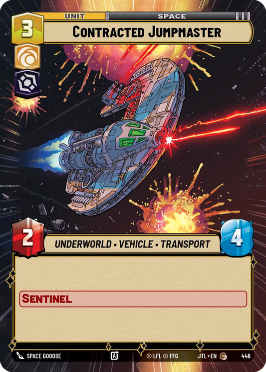 【JTL446/EN】Contracted Jumpmaster (Hyperspace)