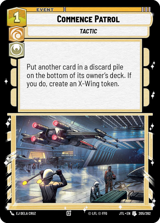 【JTL703/EN】Commence Patrol(Foil)
