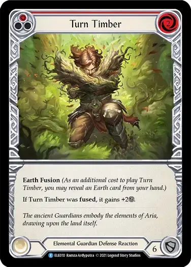 【ELE010/EN】Turn Timber[Red]
