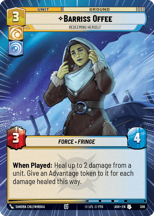 【ASH308/EN】Barriss Offee - Redeeming Herself (Hyperspace)