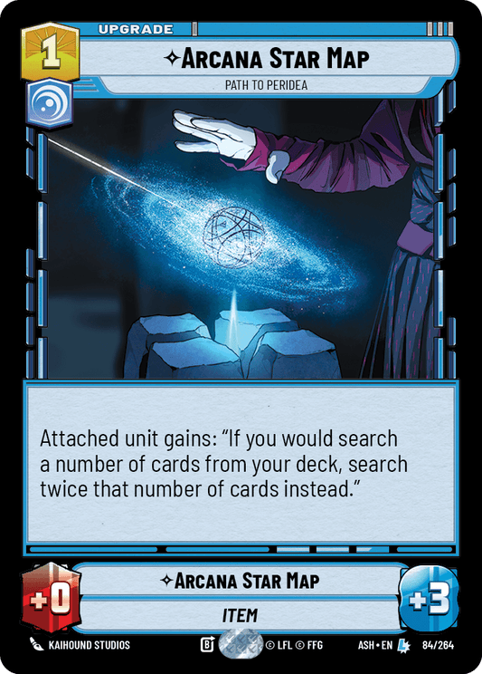 【ASH084/EN】Arcana Star Map - Path to Peridea