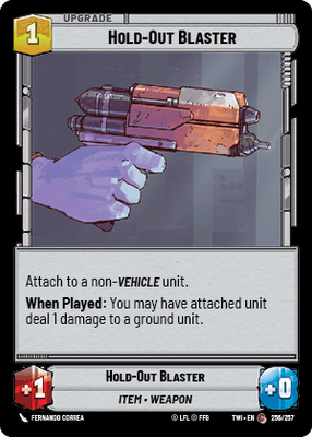 【TWI256/EN】Hold-Out Blaster(FOIL)