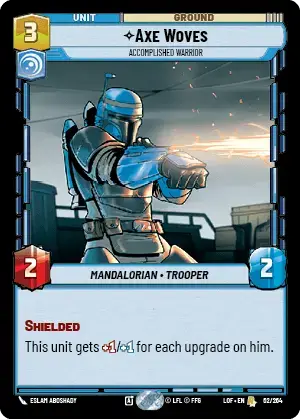 【LOF564/EN】Axe Woves - Accomplished Warrior(Foil)