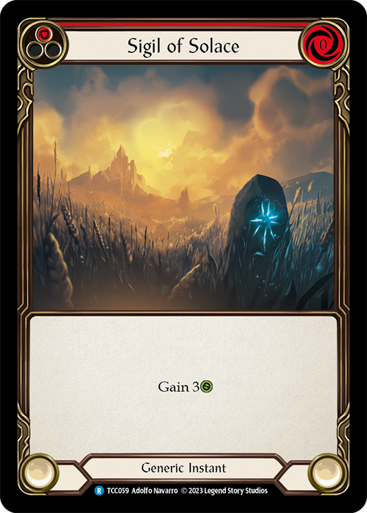 【TCC059/EN】Sigil of Solace[Red]