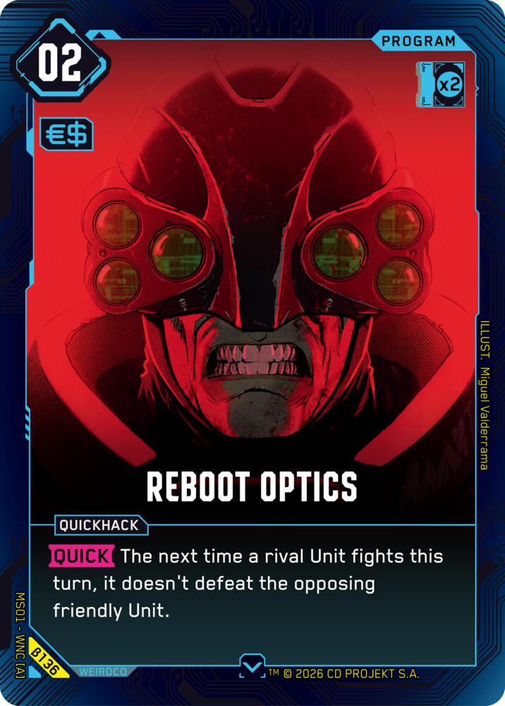 【WNCBβ136/EN】Reboot Optics
