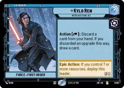 【LOF001/EN】Kylo Ren - We're Not Done Yet
