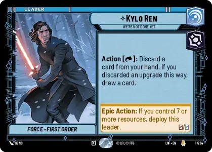 【LOF001/EN】Kylo Ren - We're Not Done Yet