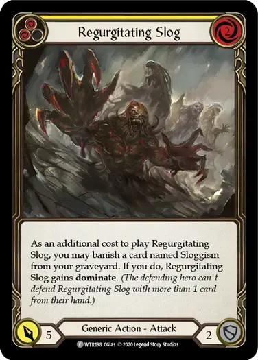 【U-WTR198/EN】Regurgitating Slog[Yellow]