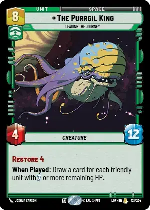 【LOF623/EN】The Purrgil King - Leading the Journey(Foil)