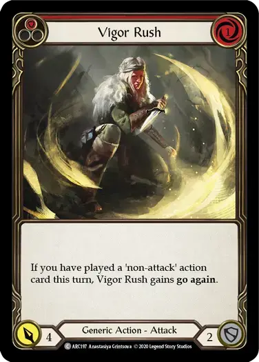 【U-ARC197/EN】Vigor Rush[Red]