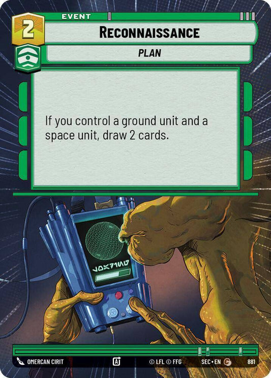 【SEC0881/EN】Reconnaissance (Hyperspace/Foil)