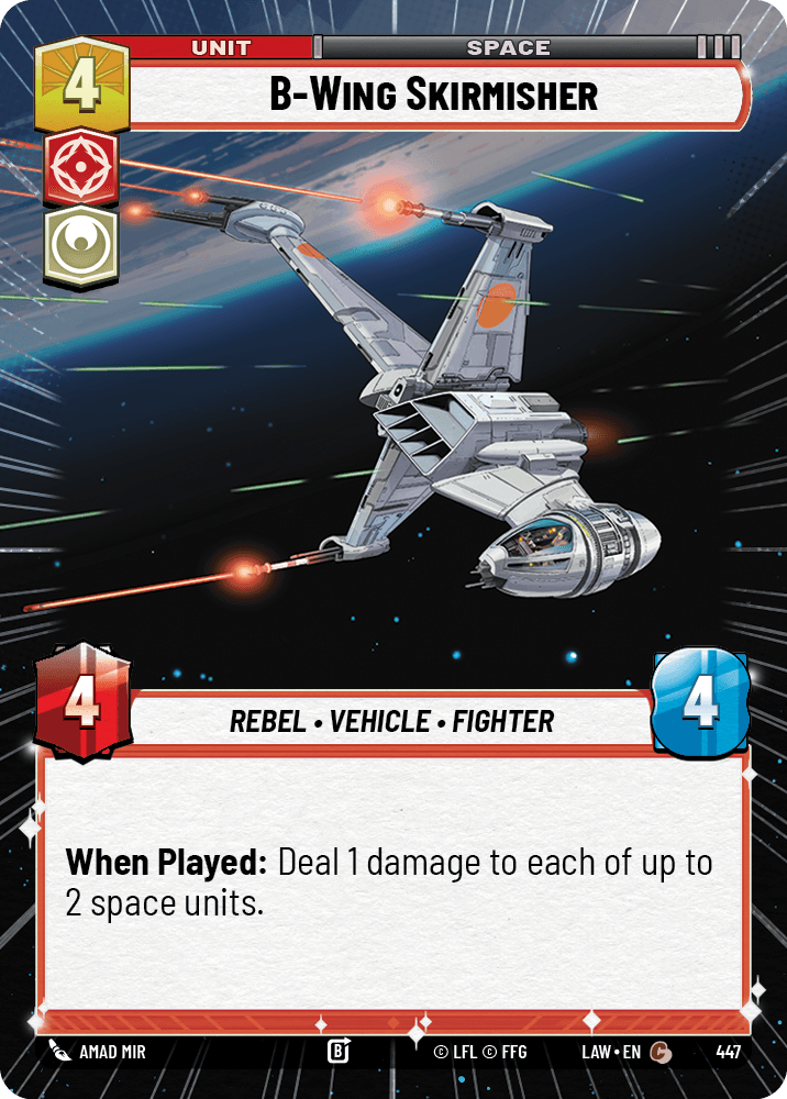 【LAW447/EN】B-Wing Skirmisher (Hyperspace)