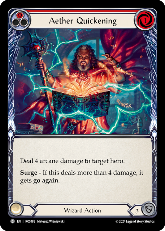 【ROS183/EN】Aether Quickening/エーテルの急活性[Red]