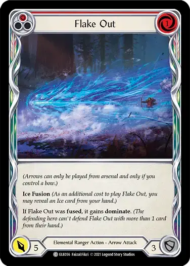 【ELE056/EN】Flake Out[Red]