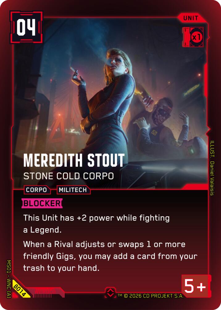 【WNCBβ014/EN】Meredith Stout: Stone Cold Corpo