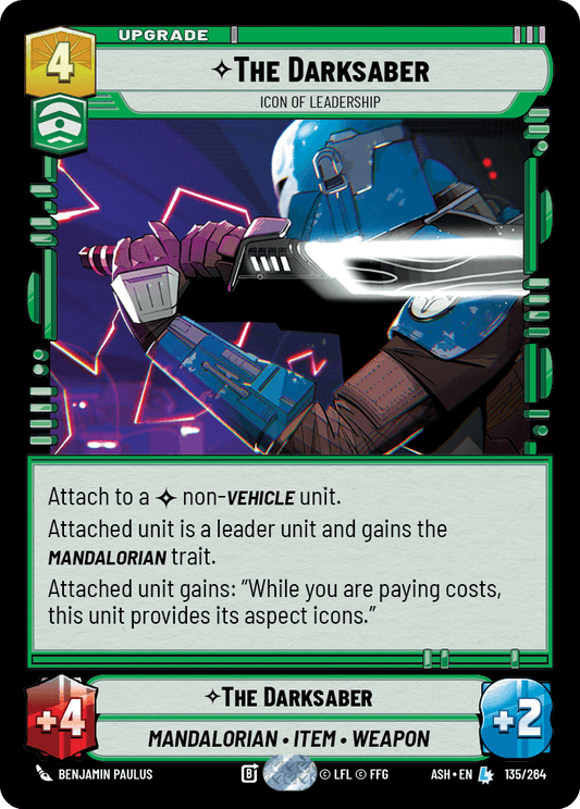【ASH135/EN】The Darksaber - Icon of Leadership