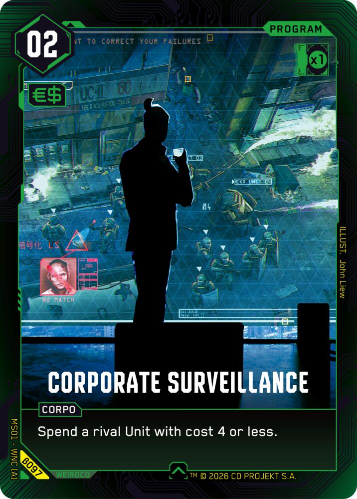 【WNCBβ097/EN】Corporate Surveillance