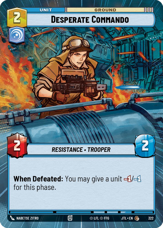 【JTL322/EN】Desperate Commando(Hyperspace)
