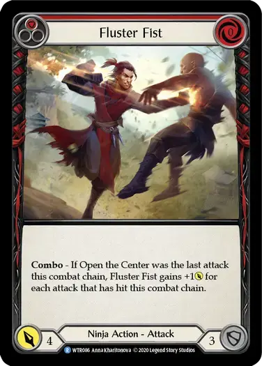【U-WTR086/EN】Fluster Fist[Red]