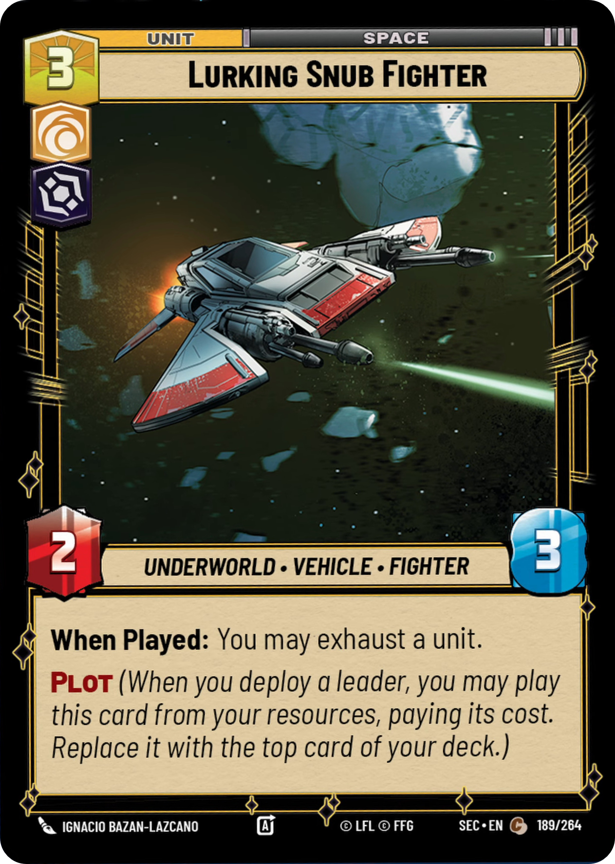 【SEC0189/EN】Lurking Snub Fighter