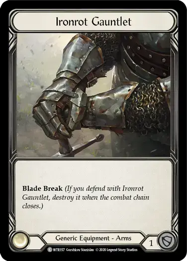 【U-WTR157/EN】Ironrot Gauntlet
