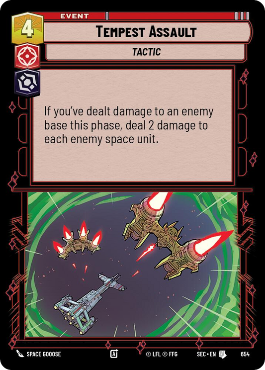 【SEC0654/EN】Tempest Assault (Foil)