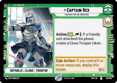 【TWI007/EN】Captain Rex - Fighting For His Brothers