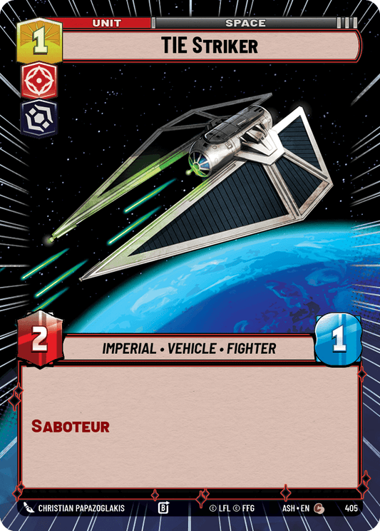 【ASH405/EN】TIE Striker (Hyperspace)