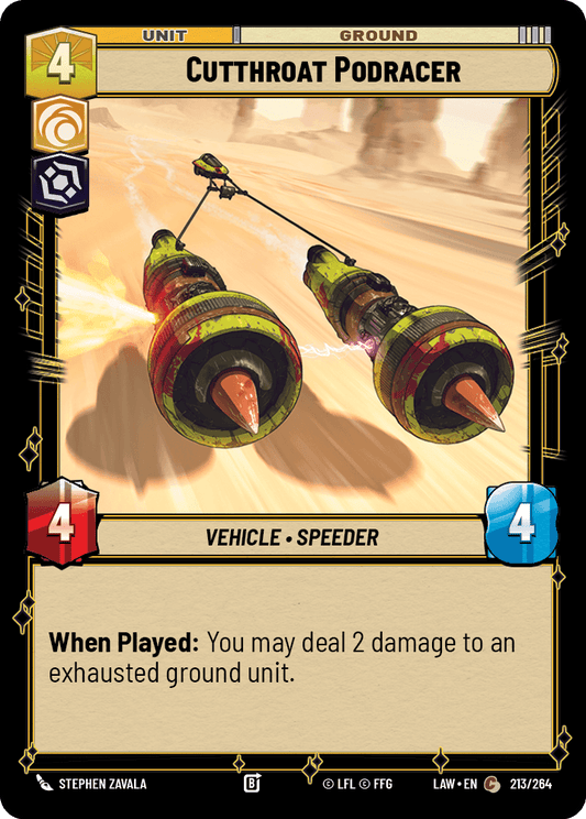 【LAW213/EN】Cutthroat Podracer