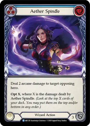 【U-ARC128/EN】Aether Spindle[Blue]