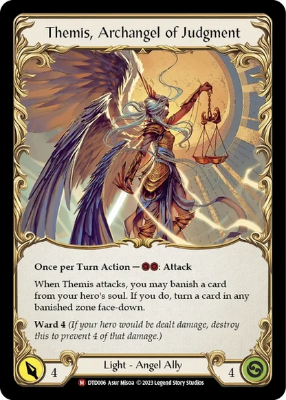 【DTD006/EN】Figment of Judgment|Themis, Archangel of Judgment