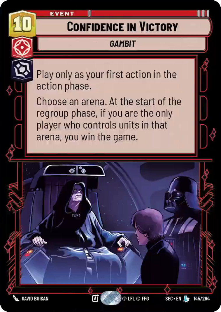 【SEC0145/EN】Confidence in Victory
