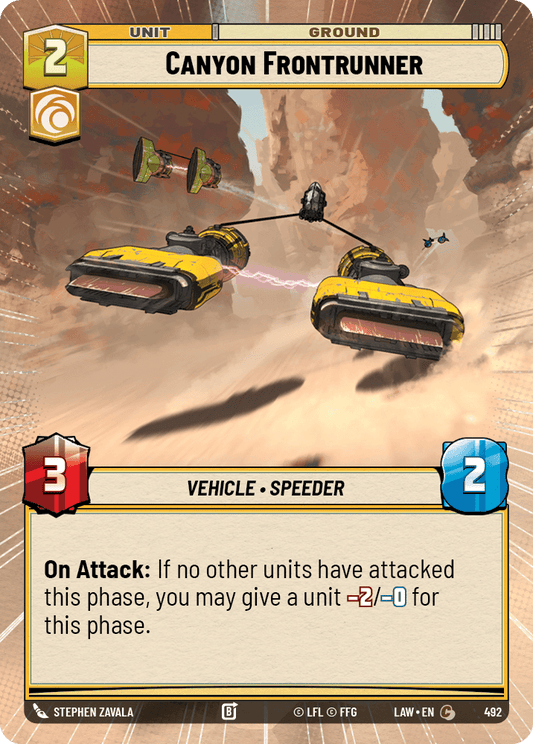 【LAW492/EN】Canyon Frontrunner (Hyperspace)
