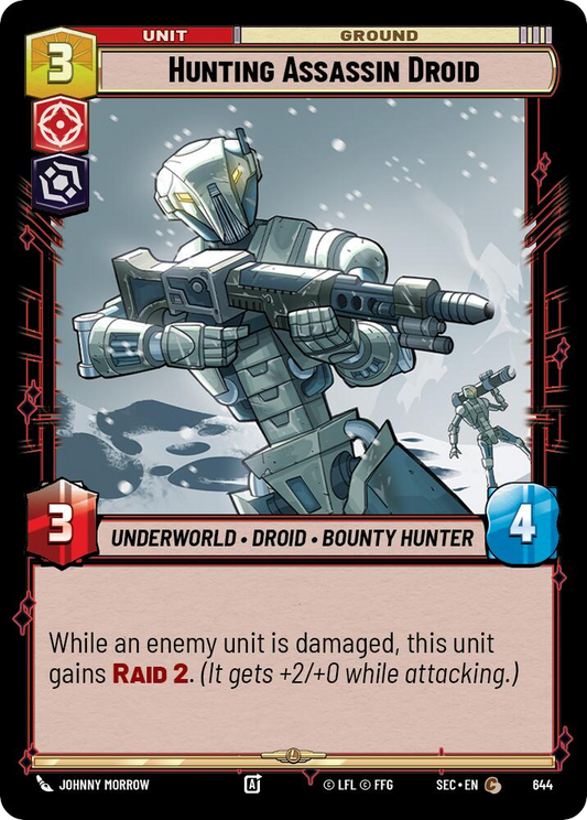 【SEC0644/EN】Hunting Assassin Droid (Foil)