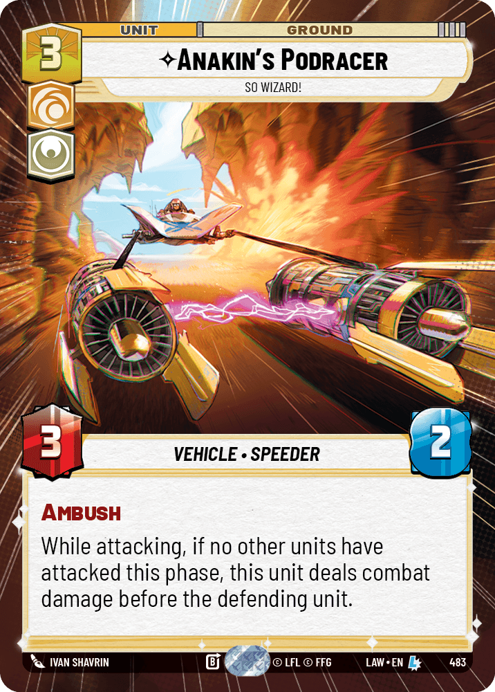 【LAW483/EN】Anakin's Podracer - So Wizard! (Hyperspace)