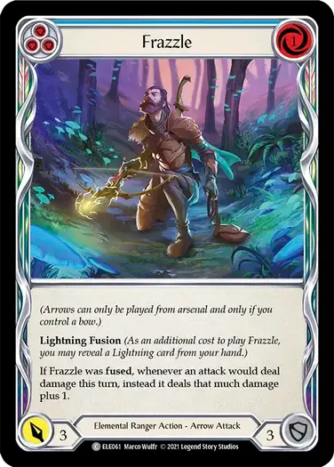 【ELE061/EN】Frazzle[Blue]