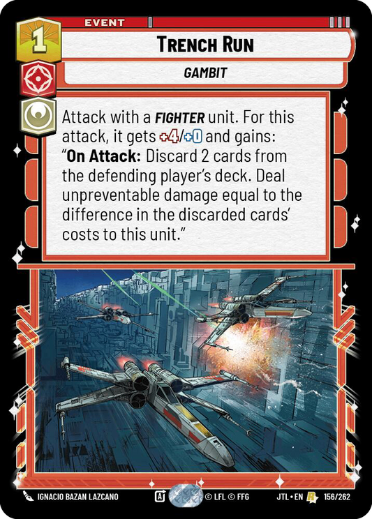 【JTL654/EN】Trench Run(Foil)