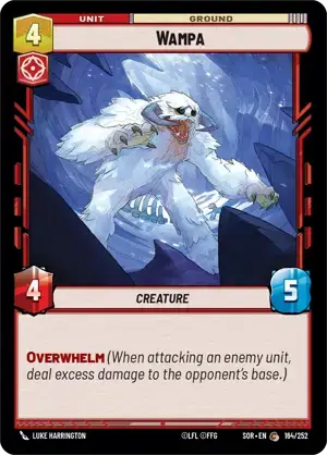 【SOR164/EN】Wampa(FOIL)
