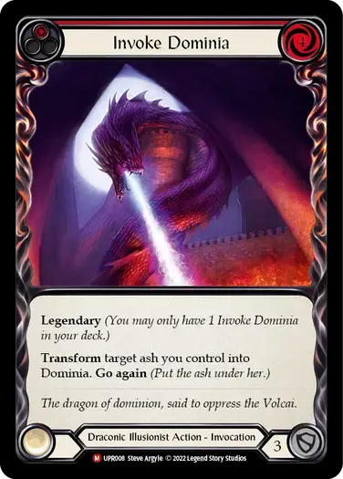 【UPR008/EN】Invoke Dominia