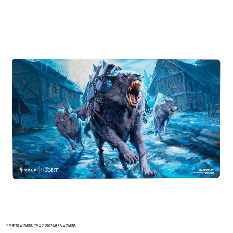 【GAMEGENIC】Magic: The Gathering | The Hobbit Shiny Playmat - Head of the Hunt※配送方法はゆうパックをご選択ください