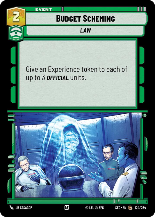 【SEC0124/EN】Budget Scheming