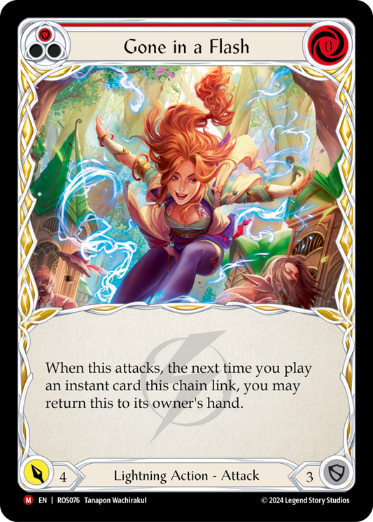 【ROS076/EN】Gone in a Flash/光速移動