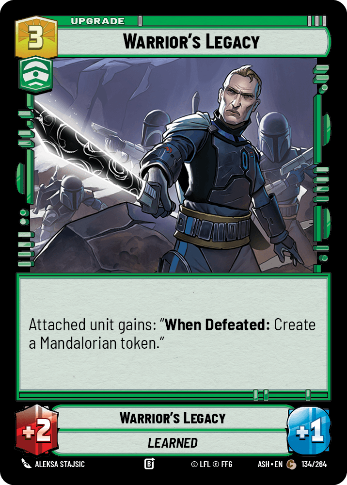 【ASH134/EN】Warrior's Legacy
