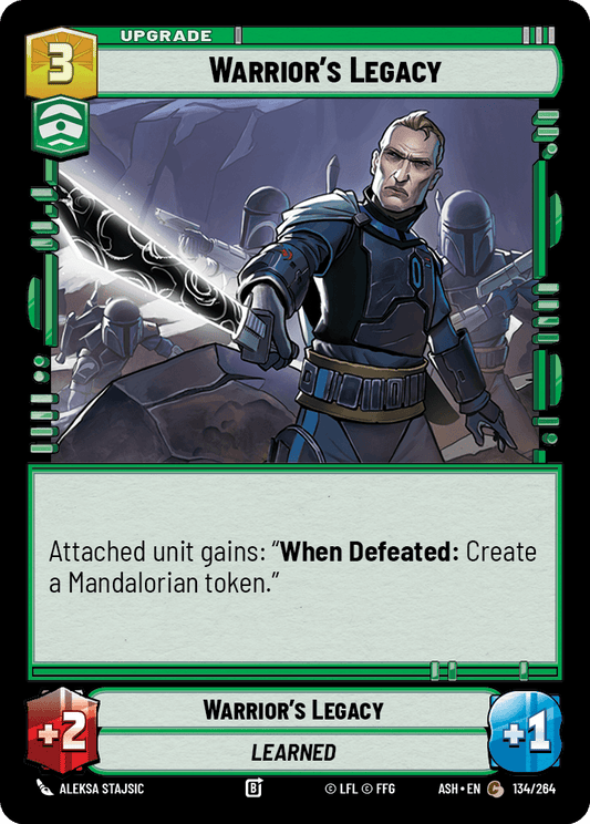 【ASH134/EN】Warrior's Legacy