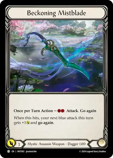 【MST003/EN】Beckoning Mistblade/招き寄せの霧刃