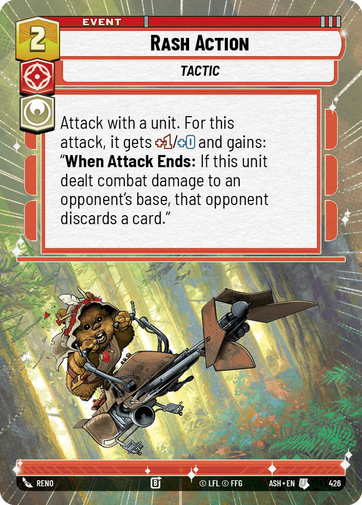【ASH426/EN】Rash Action (Hyperspace)